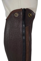 Grand Prix Elite Leather Half Chaps - Huntley Equestrian - Flyclothing LLC