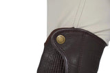 Grand Prix Elite Leather Half Chaps - Huntley Equestrian - Flyclothing LLC