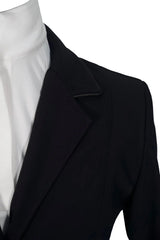 Grand Prix Saltare Dolce 3 Button Riding Show Jacket, Black