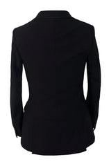 Grand Prix Saltare Dolce 3 Button Riding Show Jacket, Black