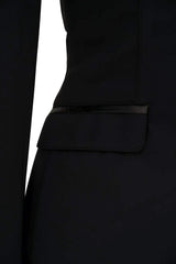 Grand Prix Saltare Dolce 4 Button Riding Jacket, Black - Huntley Equestrian - Flyclothing LLC