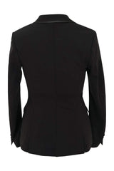 Grand Prix Saltare Dolce 4 Button Riding Jacket, Black - Huntley Equestrian - Flyclothing LLC