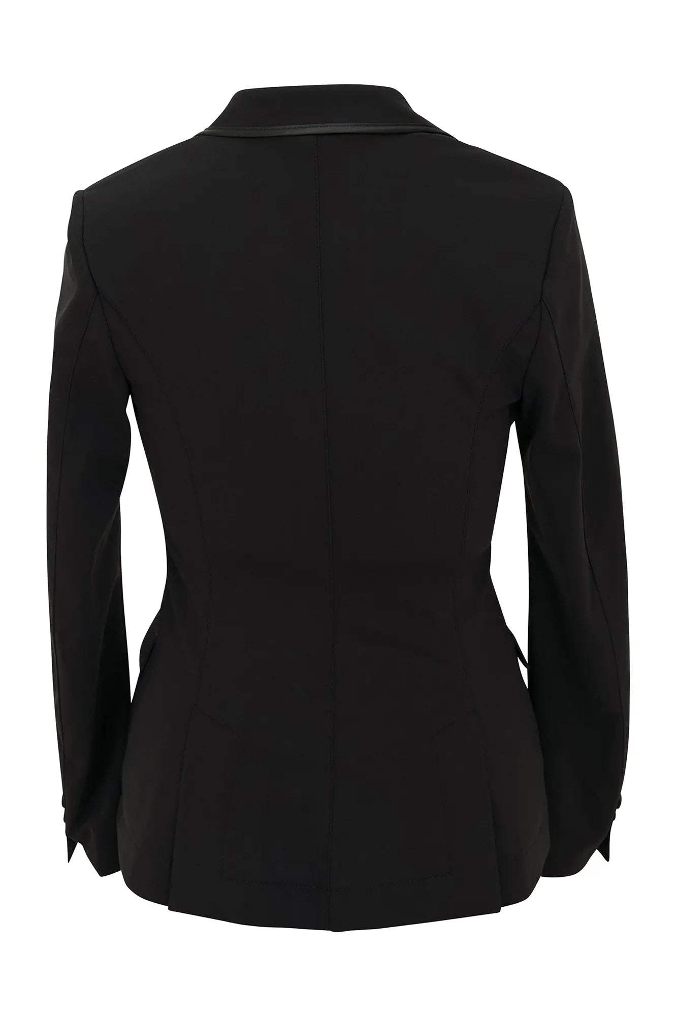 Grand Prix Saltare Dolce 4 Button Riding Jacket, Black - Huntley Equestrian - Flyclothing LLC