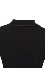 Grand Prix Saltare Dolce 4 Button Riding Jacket, Black - Huntley Equestrian - Flyclothing LLC
