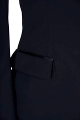 Grand Prix Saltare Dolce 4 Button Riding Show Jacket, Navy - Huntley Equestrian - Flyclothing LLC