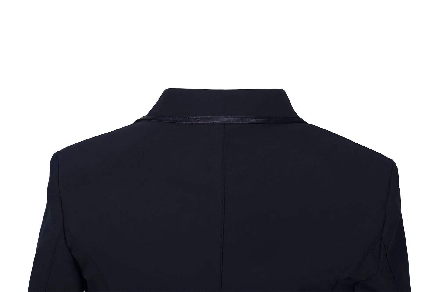 Grand Prix Saltare Dolce 4 Button Riding Show Jacket, Navy - Huntley Equestrian - Flyclothing LLC