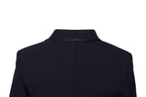 Grand Prix Saltare Dolce 4 Button Riding Show Jacket, Navy - Huntley Equestrian - Flyclothing LLC