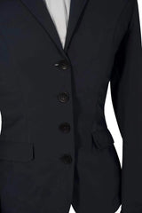 Grand Prix Saltare Dolce 4 Button Riding Show Jacket, Anthracite - Huntley Equestrian - Flyclothing LLC