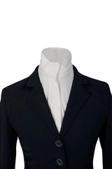 Grand Prix Saltare Premio 4 Button Riding Show Coat, Navy with Navy