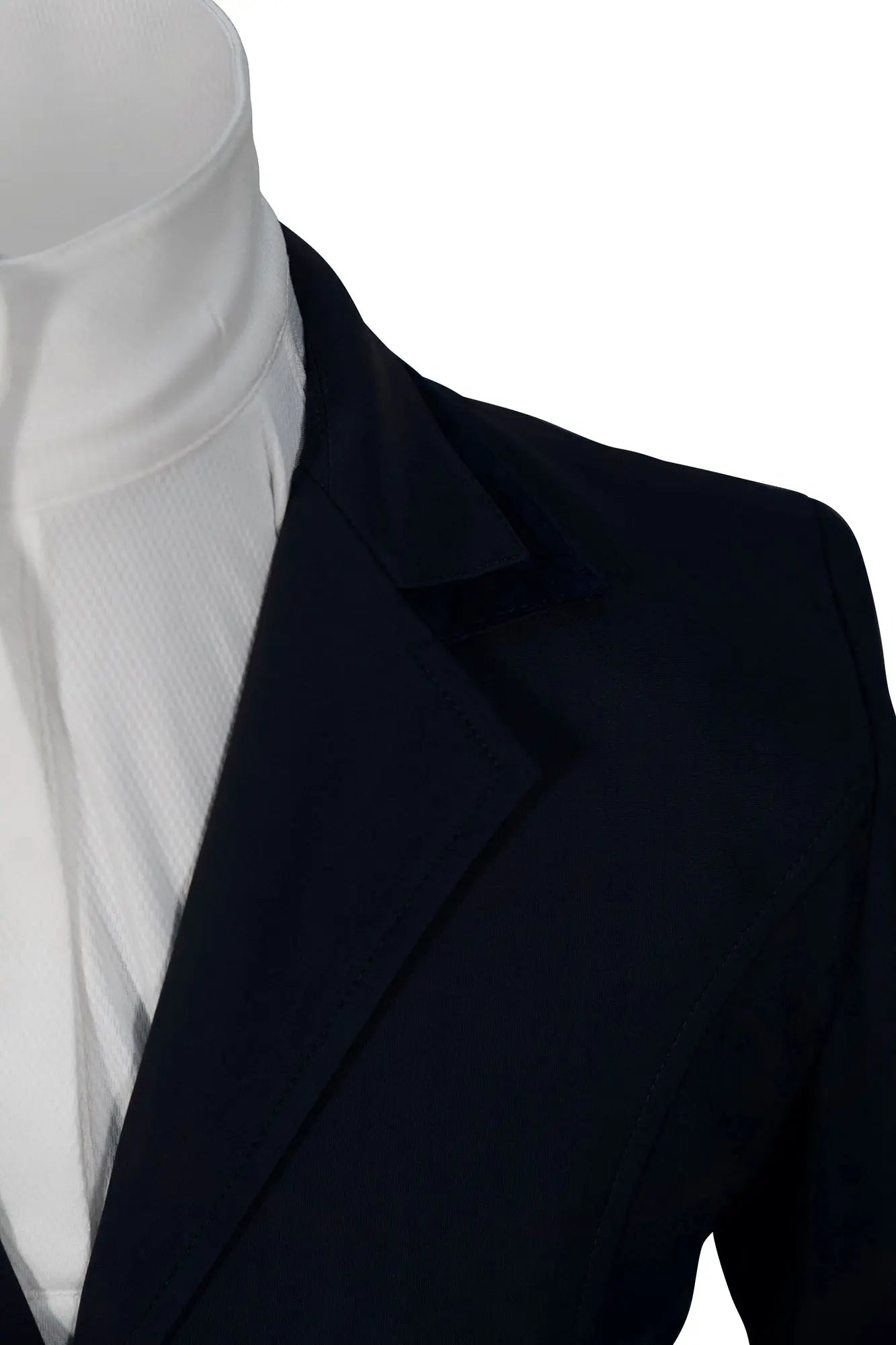 Grand Prix Saltare Premio 4 Button Riding Show Coat, Navy with Navy