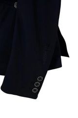 Grand Prix Saltare Premio 4 Button Riding Show Coat, Navy with Navy