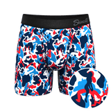 The Grand Finale | USA Camouflage Ball Hammock® Pouch Underwear With Fly