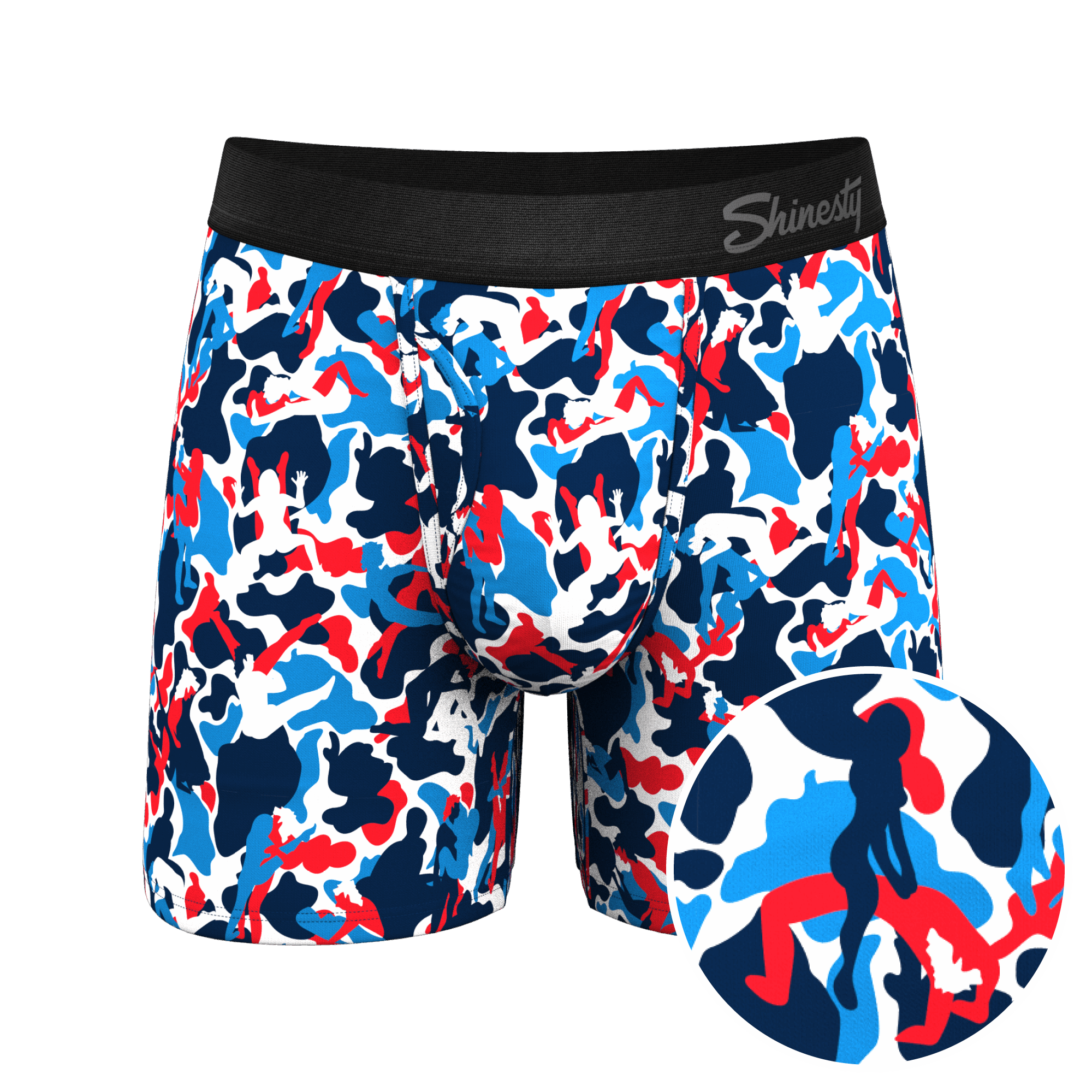 The Grand Finale | USA Camouflage Ball Hammock® Pouch Underwear With Fly