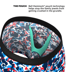 The Grand Finale | USA Camouflage Ball Hammock® Pouch Underwear With Fly - Shinesty