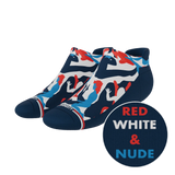 The Grand Finale | USA Camouflage Heel Hammock™ Ankle Socks - Shinesty - Flyclothing LLC