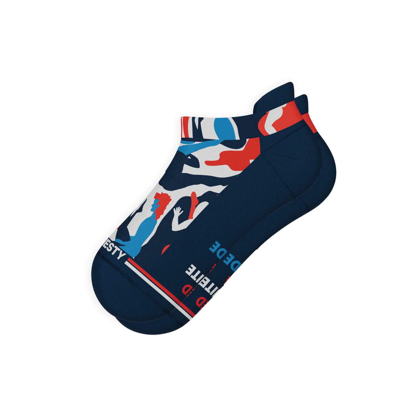 The Grand Finale | USA Camouflage Heel Hammock™ Ankle Socks - Shinesty - Flyclothing LLC