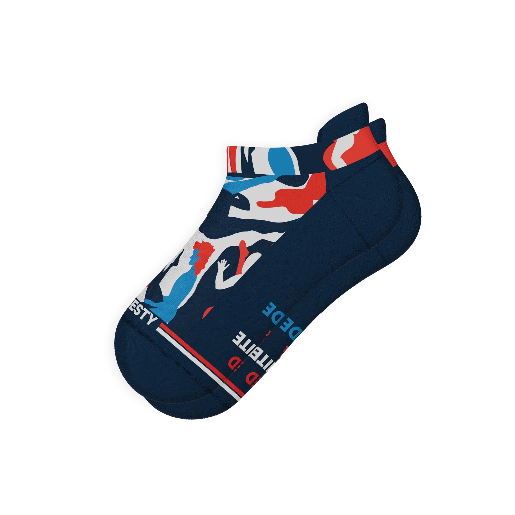 The Grand Finale | USA Camouflage Heel Hammock™ Ankle Socks - Shinesty - Flyclothing LLC