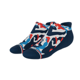 The Grand Finale | USA Camouflage Heel Hammock™ Ankle Socks - Shinesty - Flyclothing LLC