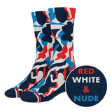 The Grand Finale | USA Camouflage Heel Hammock™ Crew Socks