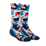 The Grand Finale | USA Camouflage Heel Hammock™ Crew Socks