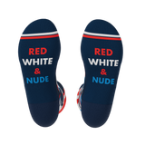 The Grand Finale | USA Camouflage Heel Hammock™ Crew Socks