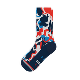 The Grand Finale | USA Camouflage Heel Hammock™ Crew Socks