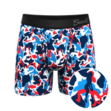 The Grand Finale | USA Camouflage Ball Hammock® Pouch Underwear With Fly