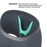The Graphite | Tonal Grey Ball Hammock® Pouch Underwear With Fly - Shinesty - Flyclothing LLC
