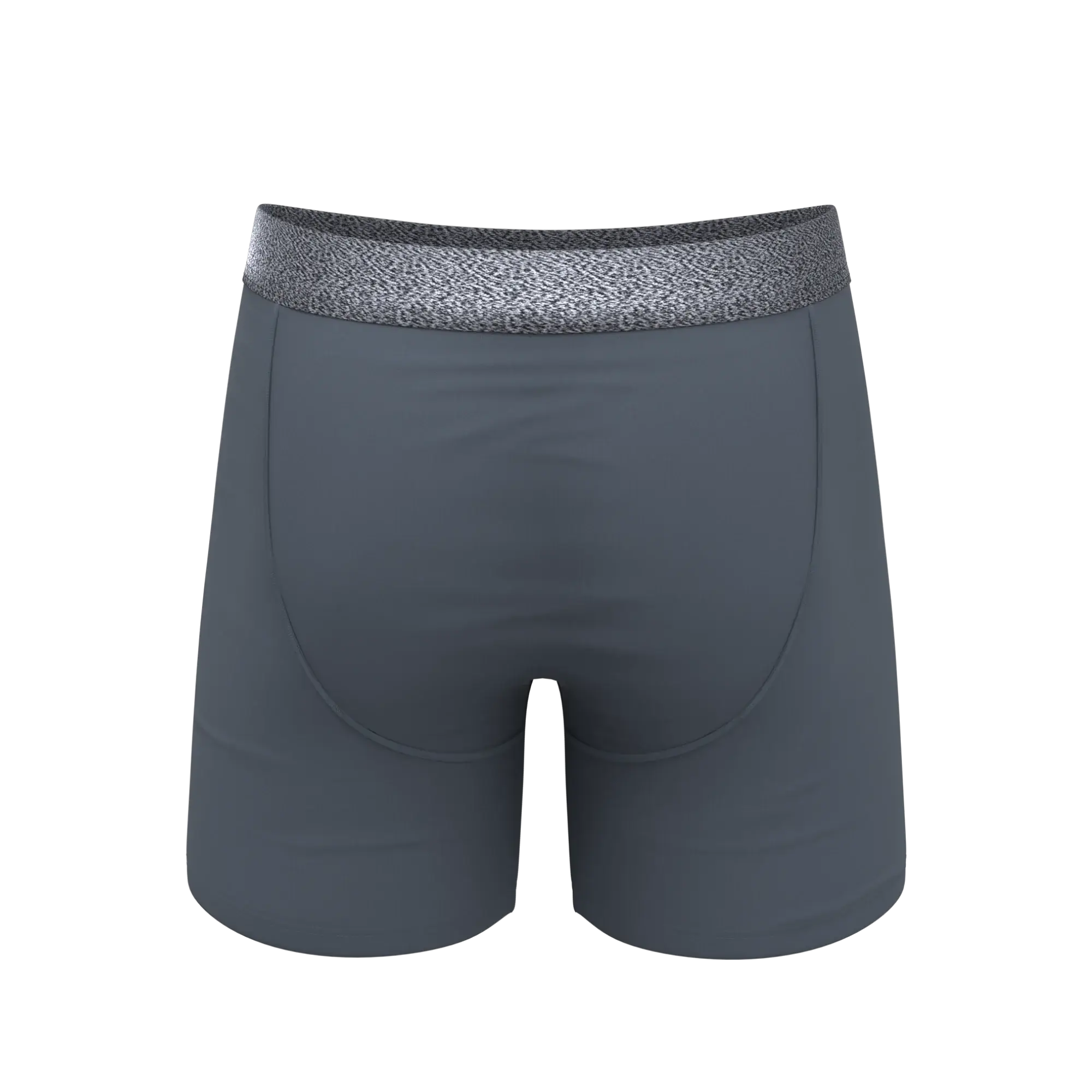 The Graphite | Tonal Grey Ball Hammock® Pouch Underwear With Fly - Shinesty - Flyclothing LLC