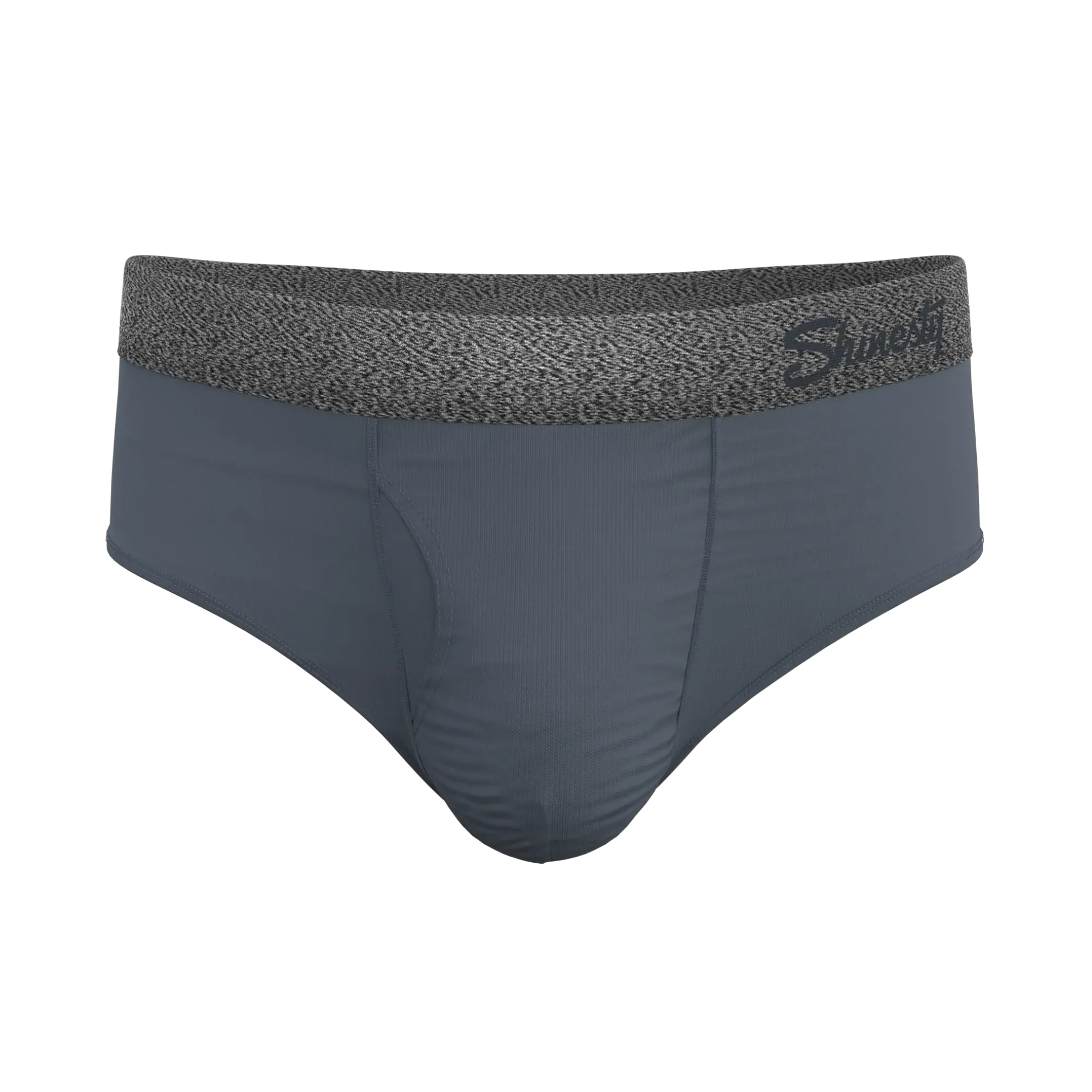 The Graphite | Tonal Grey Ball Hammock® Pouch Underwear Briefs - Shinesty - Flyclothing LLC