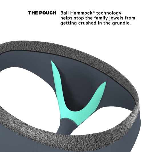 The Graphite | Tonal Grey Ball Hammock® Pouch Underwear Briefs - Shinesty - Flyclothing LLC