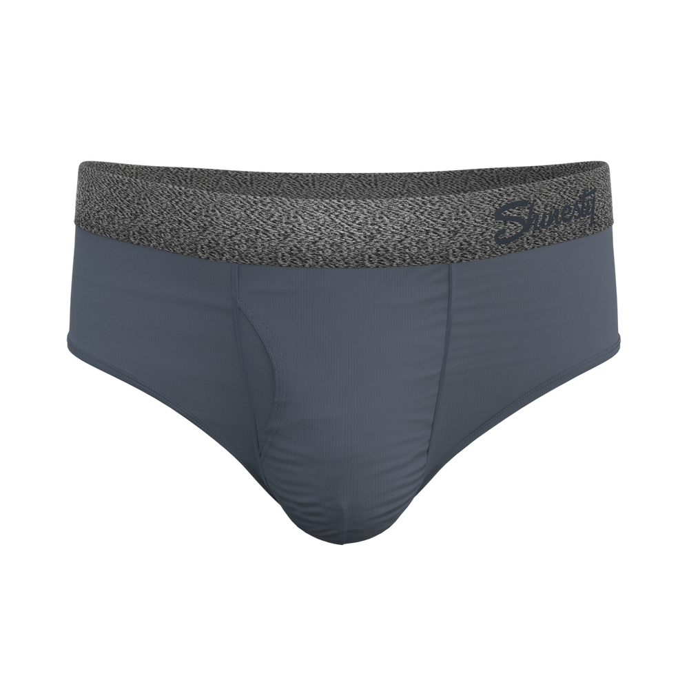 The Graphite | Tonal Grey Ball Hammock® Pouch Underwear Briefs - Shinesty - Flyclothing LLC