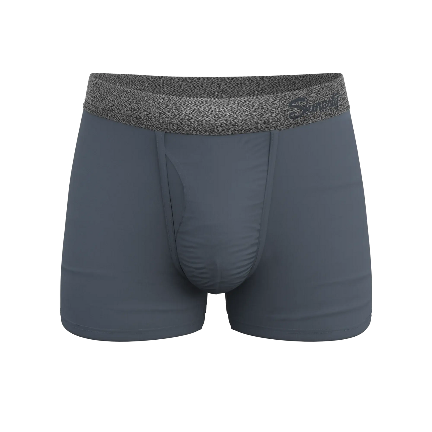The Graphite | Tonal Grey Ball Hammock® Pouch Trunks Underwear - Shinesty - Flyclothing LLC
