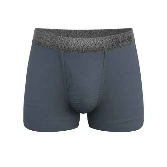 The Graphite | Tonal Grey Ball Hammock® Pouch Trunks Underwear - Shinesty - Flyclothing LLC
