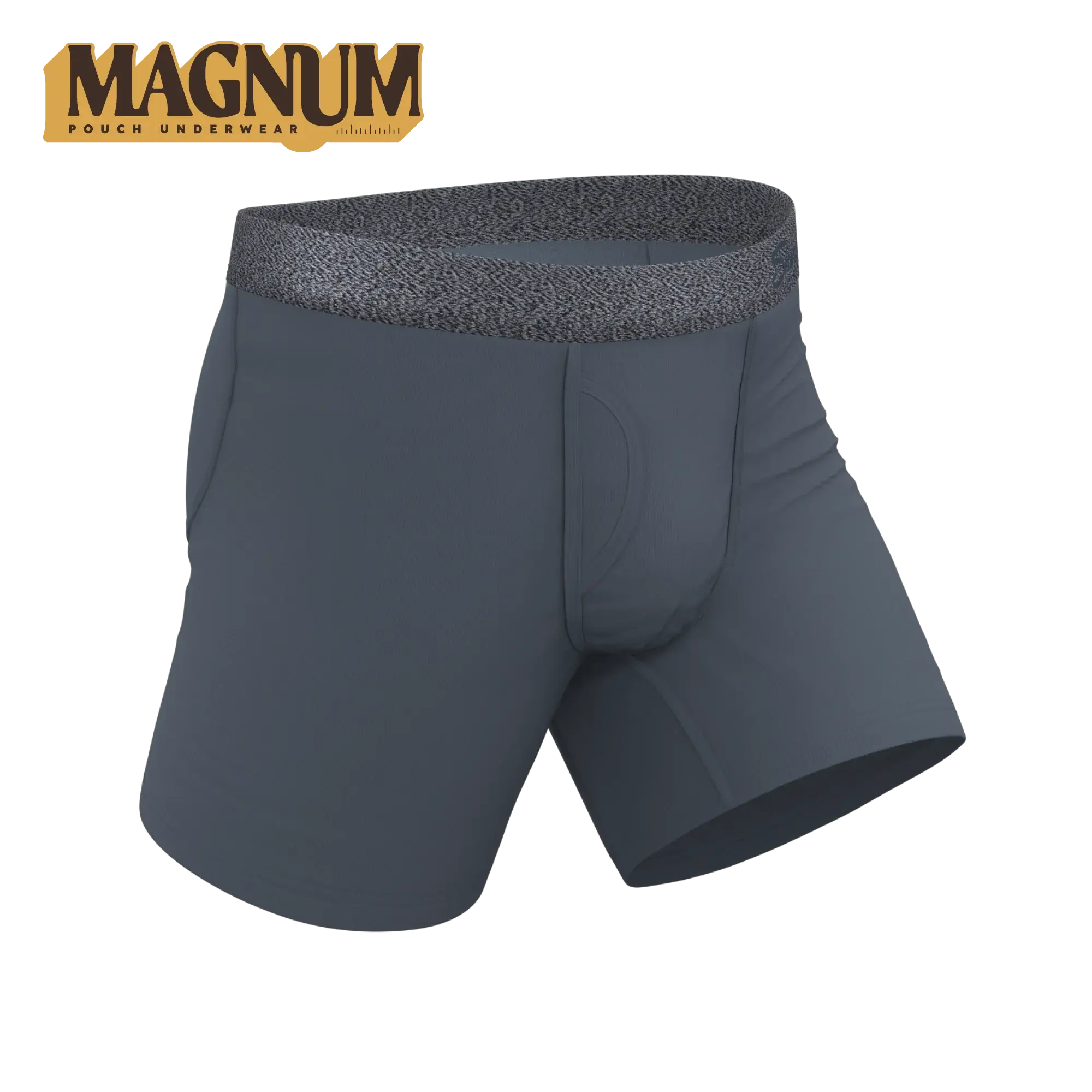 The Graphite | Tonal Grey Ball Hammock® Magnum Big Pouch Underwear - Shinesty - Flyclothing LLC