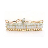 4PCS Natural Stone Bracelet Beaded Stretch Bracelets Set - Madeline Love - Flyclothing LLC