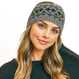 Aztec Pattern Ear Warmer Headband - Madeline Love - Flyclothing LLC