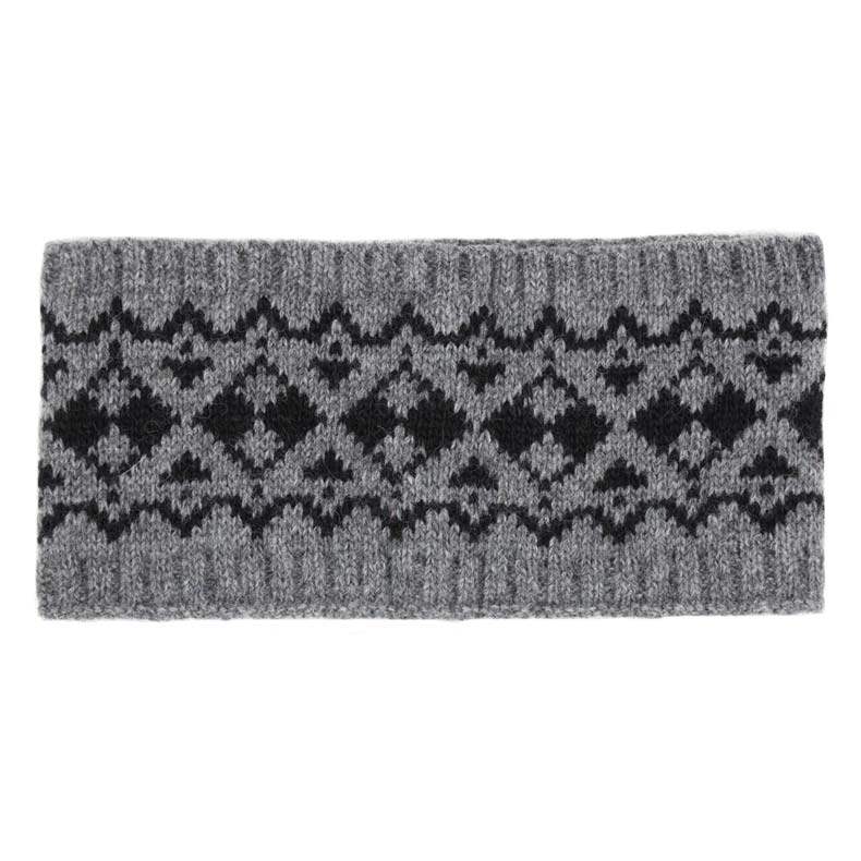 Aztec Pattern Ear Warmer Headband - Madeline Love - Flyclothing LLC