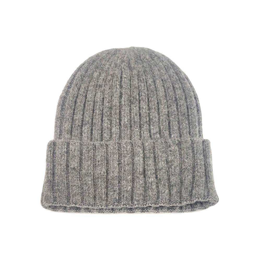 Beautiful Solid Knit Beanie Hat - Madeline Love - Flyclothing LLC