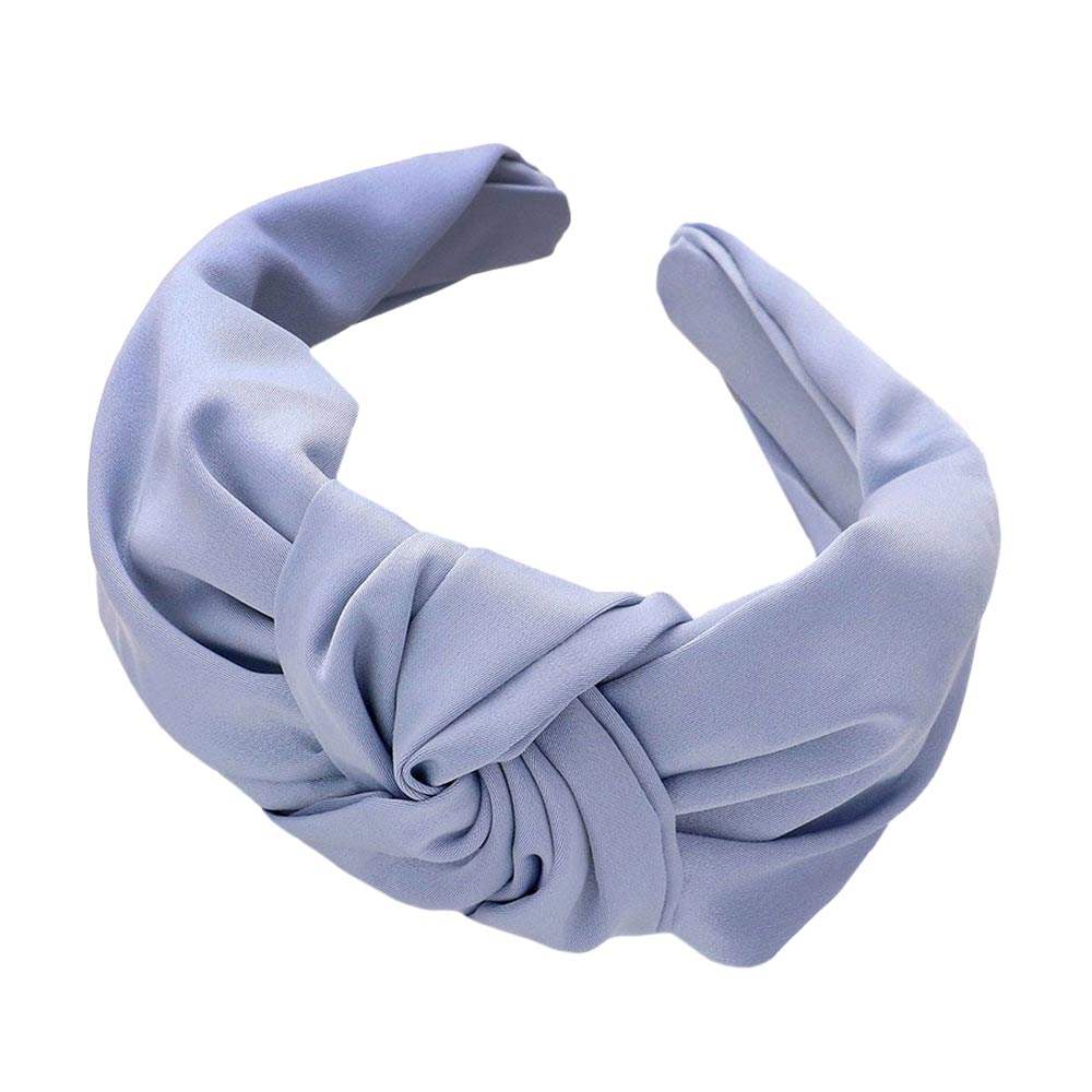 Beautiful Solid Knot Burnout Headband - Madeline Love - Flyclothing LLC