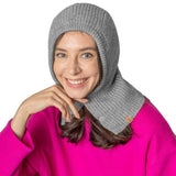Buttoned Snood Hat - Madeline Love - Flyclothing LLC
