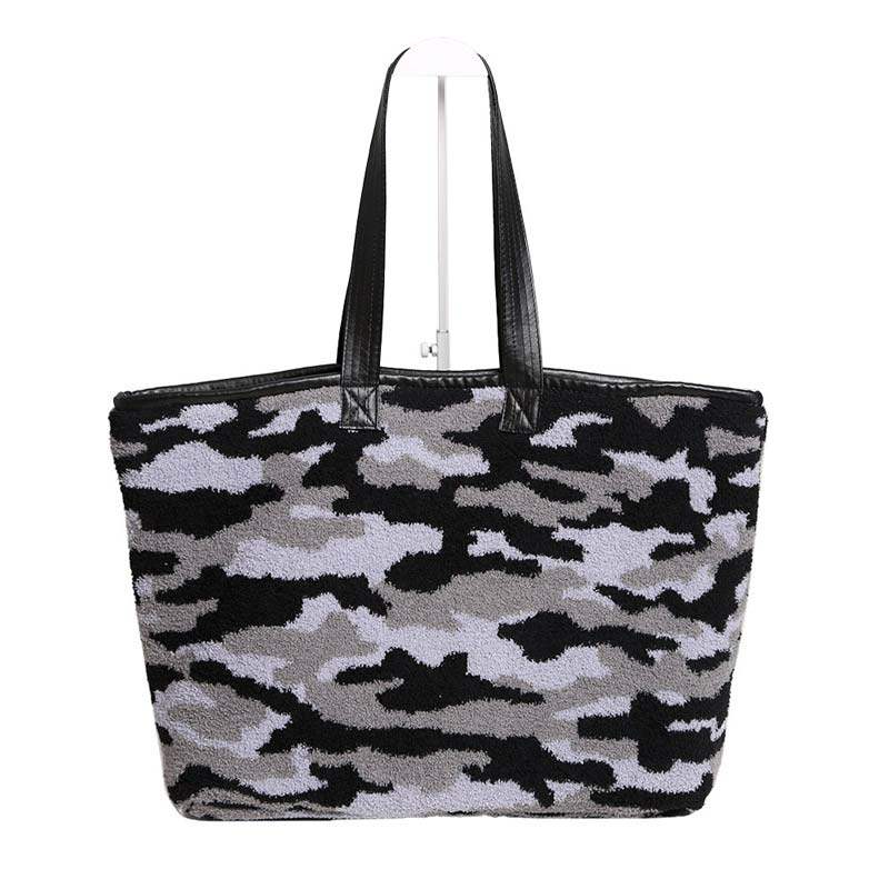 Camouflage Tote Bag - Madeline Love - Flyclothing LLC