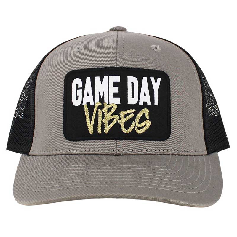 Game Day Vibes Message Mesh Back Baseball Cap - Madeline Love - Flyclothing LLC