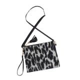 Leopard Patterned Crossbody Clutch Bag - Madeline Love - Flyclothing LLC