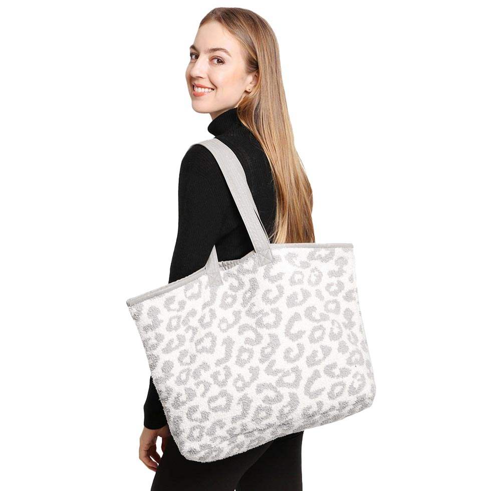 Leopard Tote Bag - Madeline Love - Flyclothing LLC