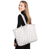 Leopard Tote Bag - Madeline Love - Flyclothing LLC