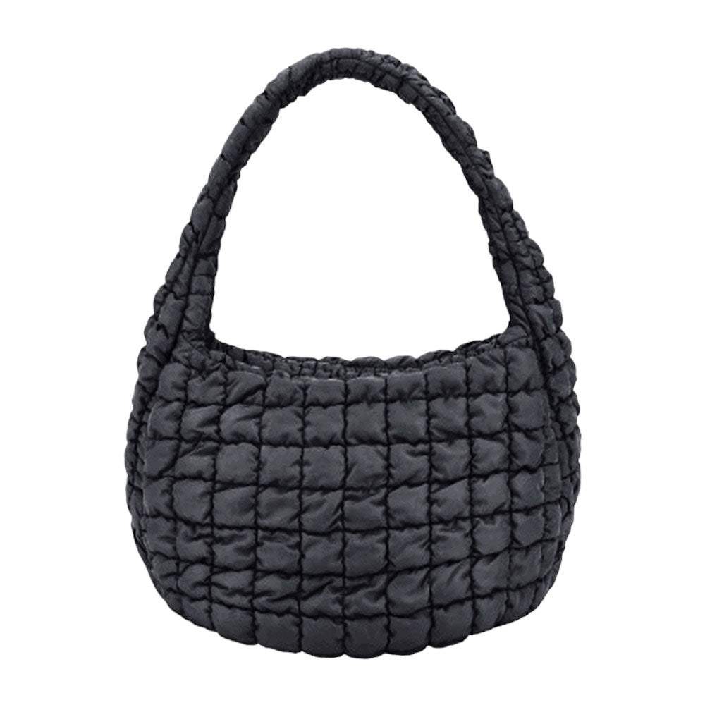 Quilted Puffer Shoulder Crossbody Bag - Madeline Love - Flyclothing LLC