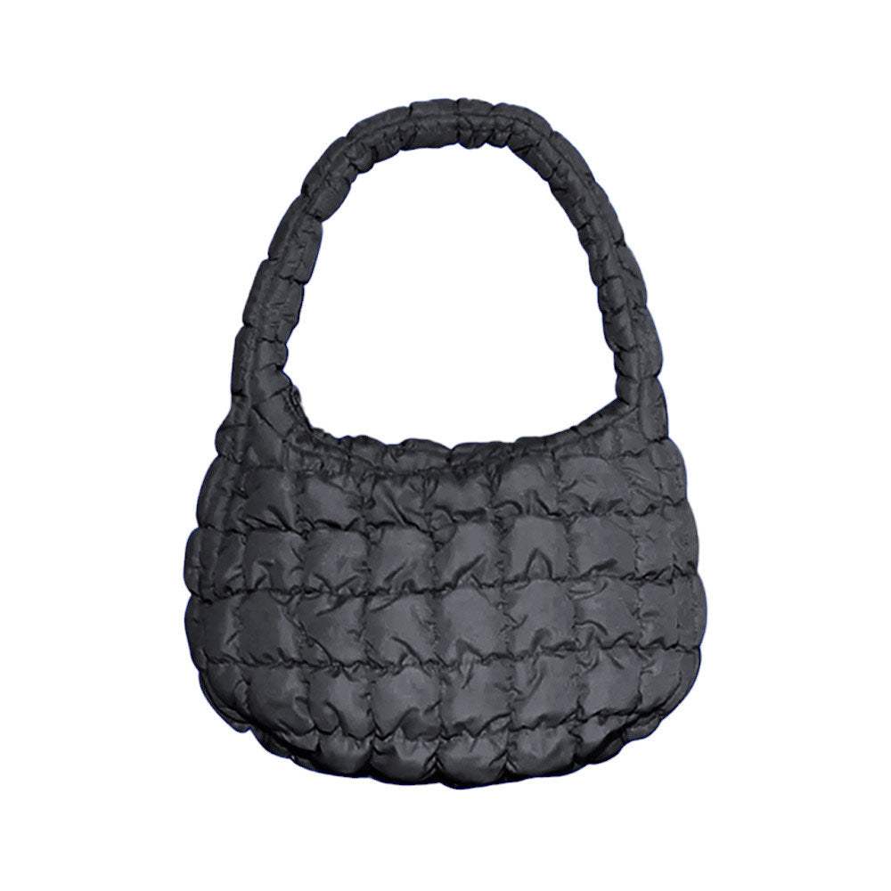 Quilted Puffer Tote Shoulder Bag - Madeline Love - Flyclothing LLC