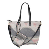 Western Weekend Tote Bag With Pouch - Madeline Love - Flyclothing LLC