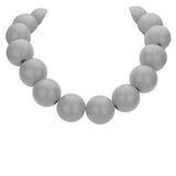 Wood Ball Necklace - Madeline Love - Flyclothing LLC
